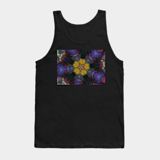 Yellow flower Tank Top